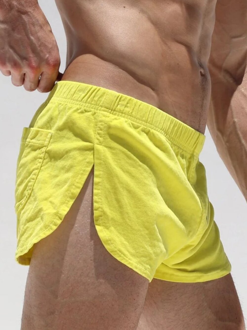 Rufskin Lee Shorts - Yellow - Large
